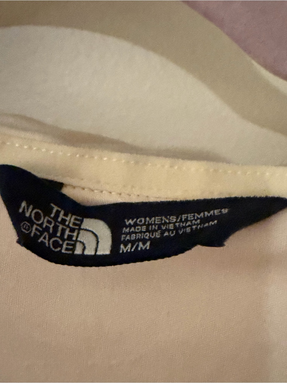 The North Face Women's Hooded Colorblock Jacket in Coral & Deep Blue - Picture 3 of 3